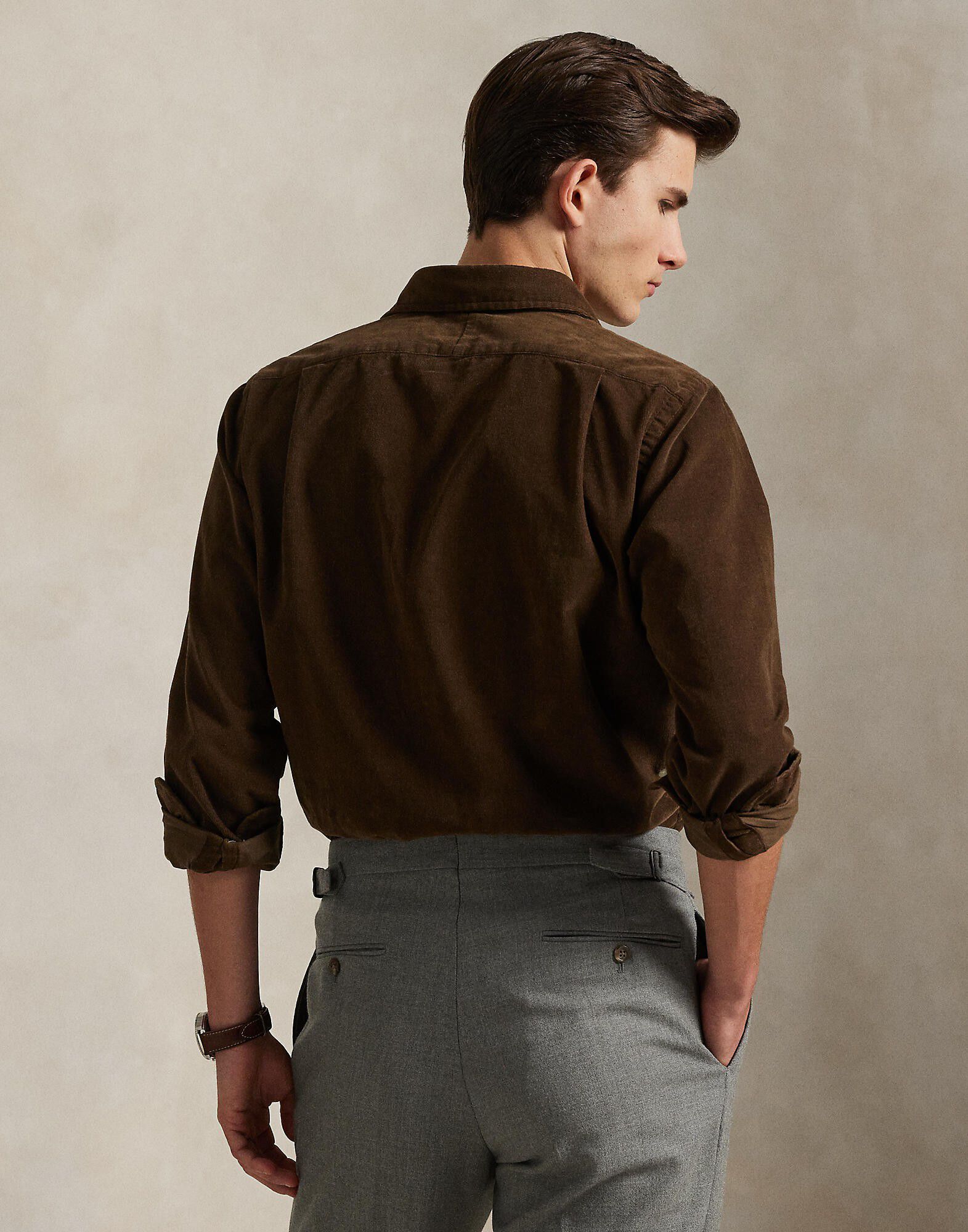 Custom Fit Corduroy Shirt