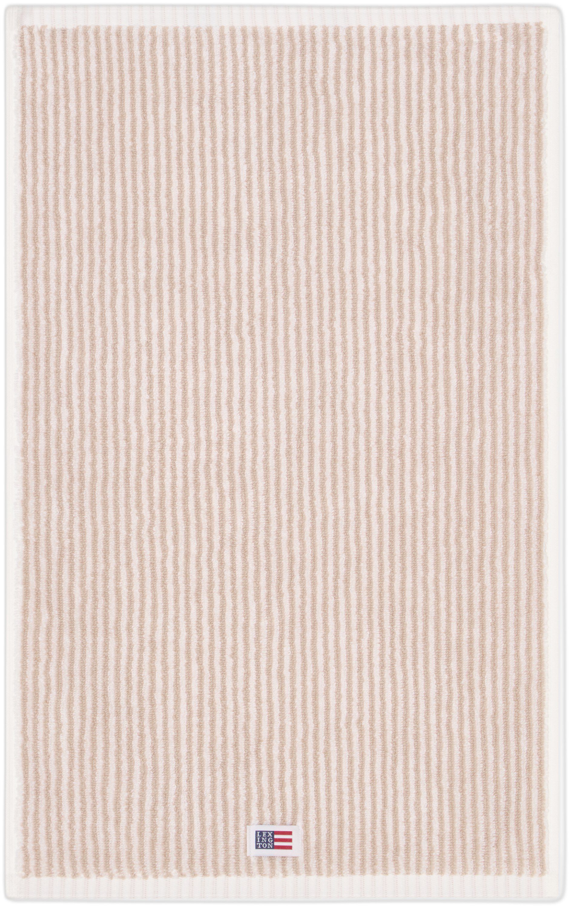 Original Towel White/Tan Striped