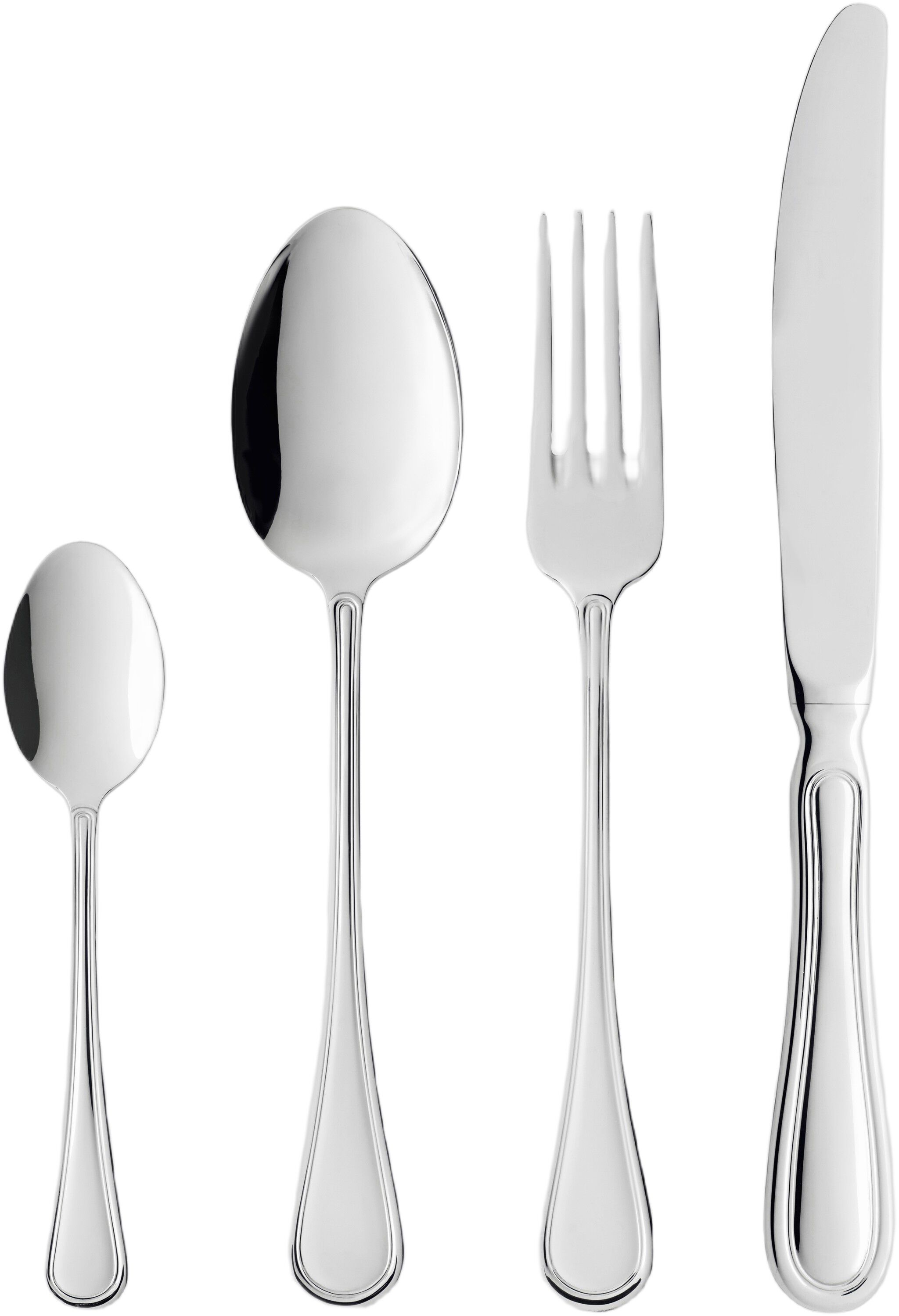 Bestiks&aelig;t Oxford 16 dele Blankt st&aring;l