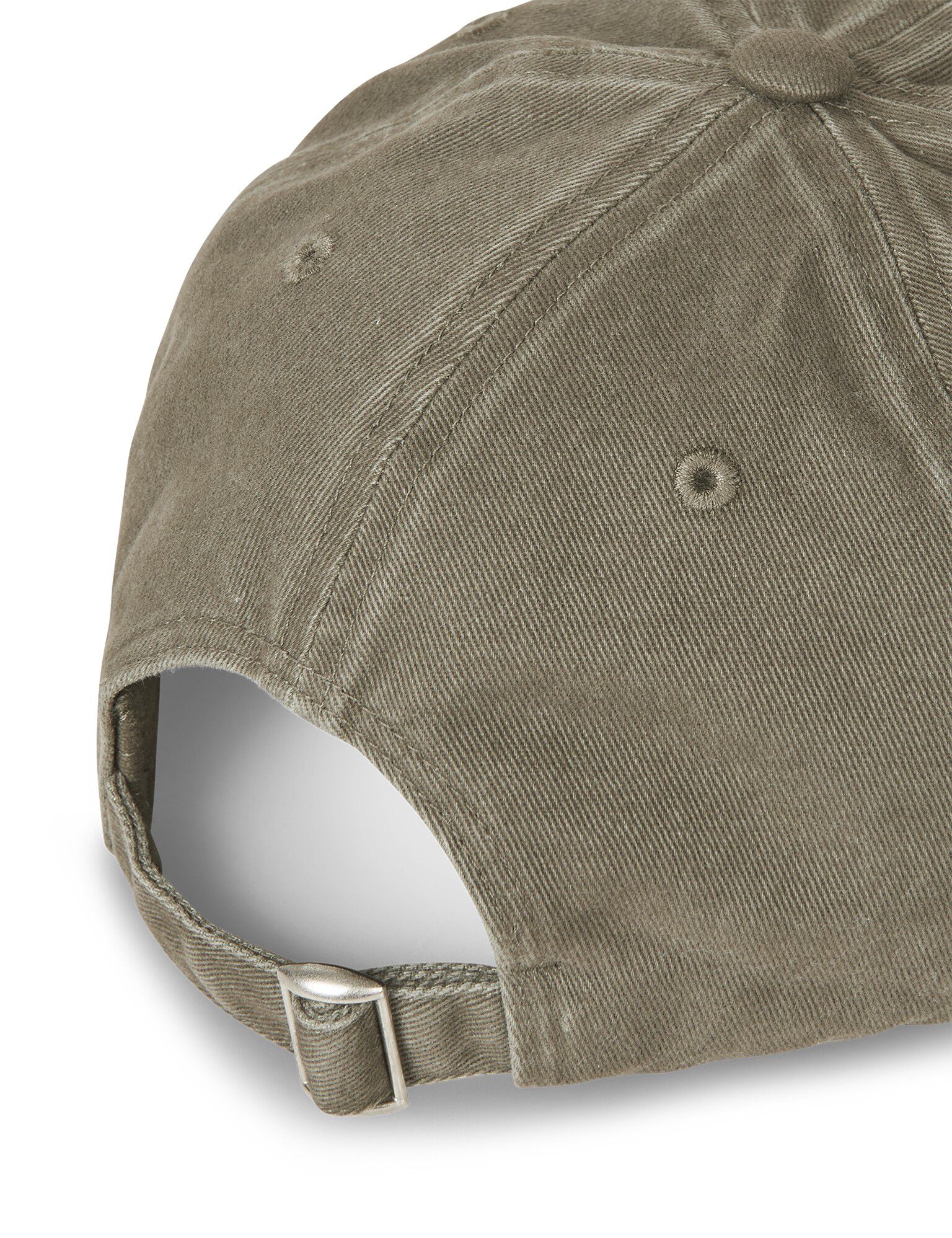 Washed Cotton Twill Coal Cap
