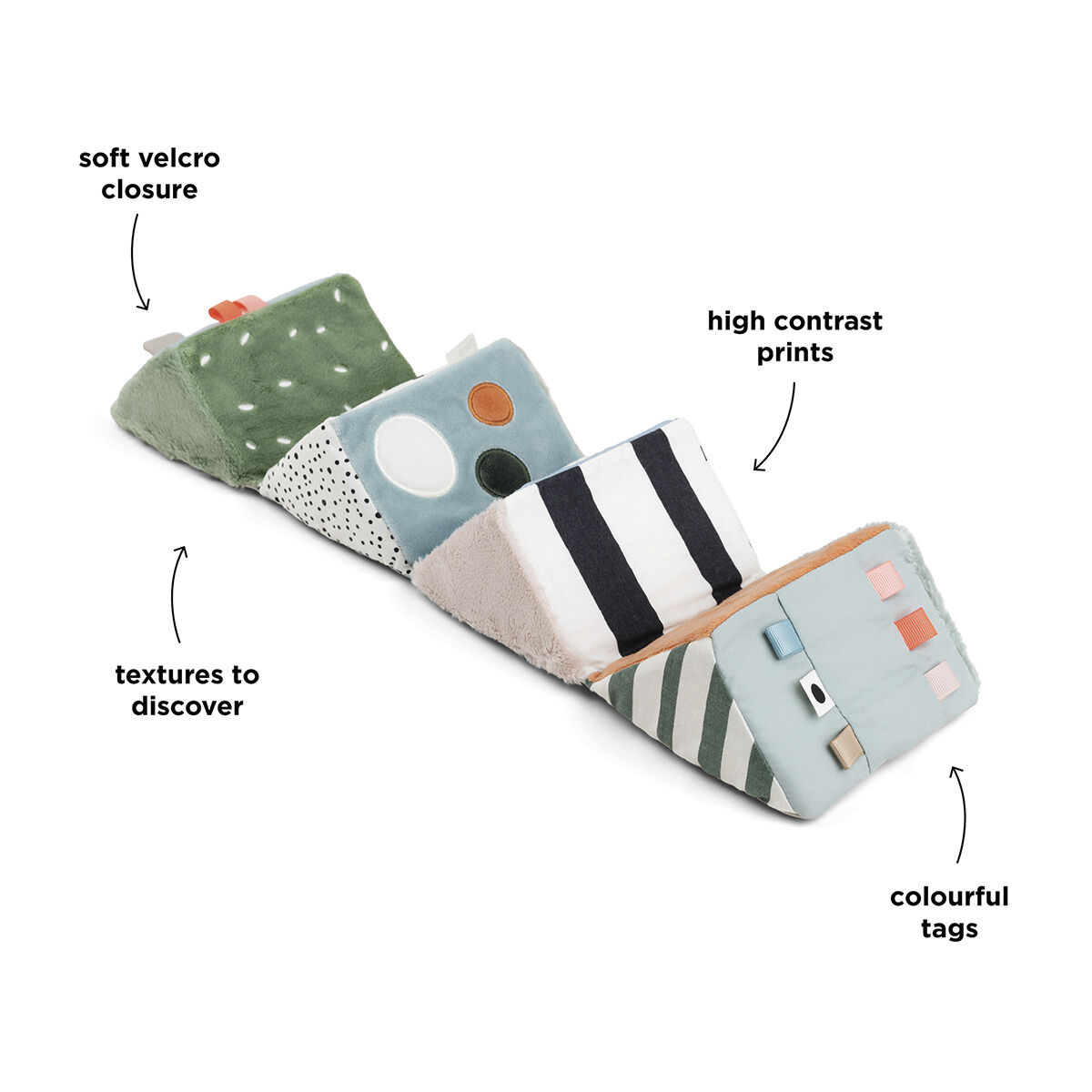 Folde-ud sanseterning Deer friends Farvemix