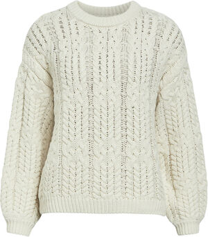 OBJDIDDI LO L/S KNIT PULLOVER NOOS