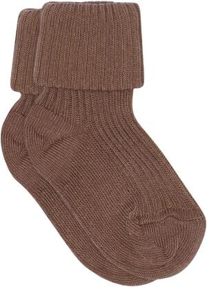 Cotton rib baby socks