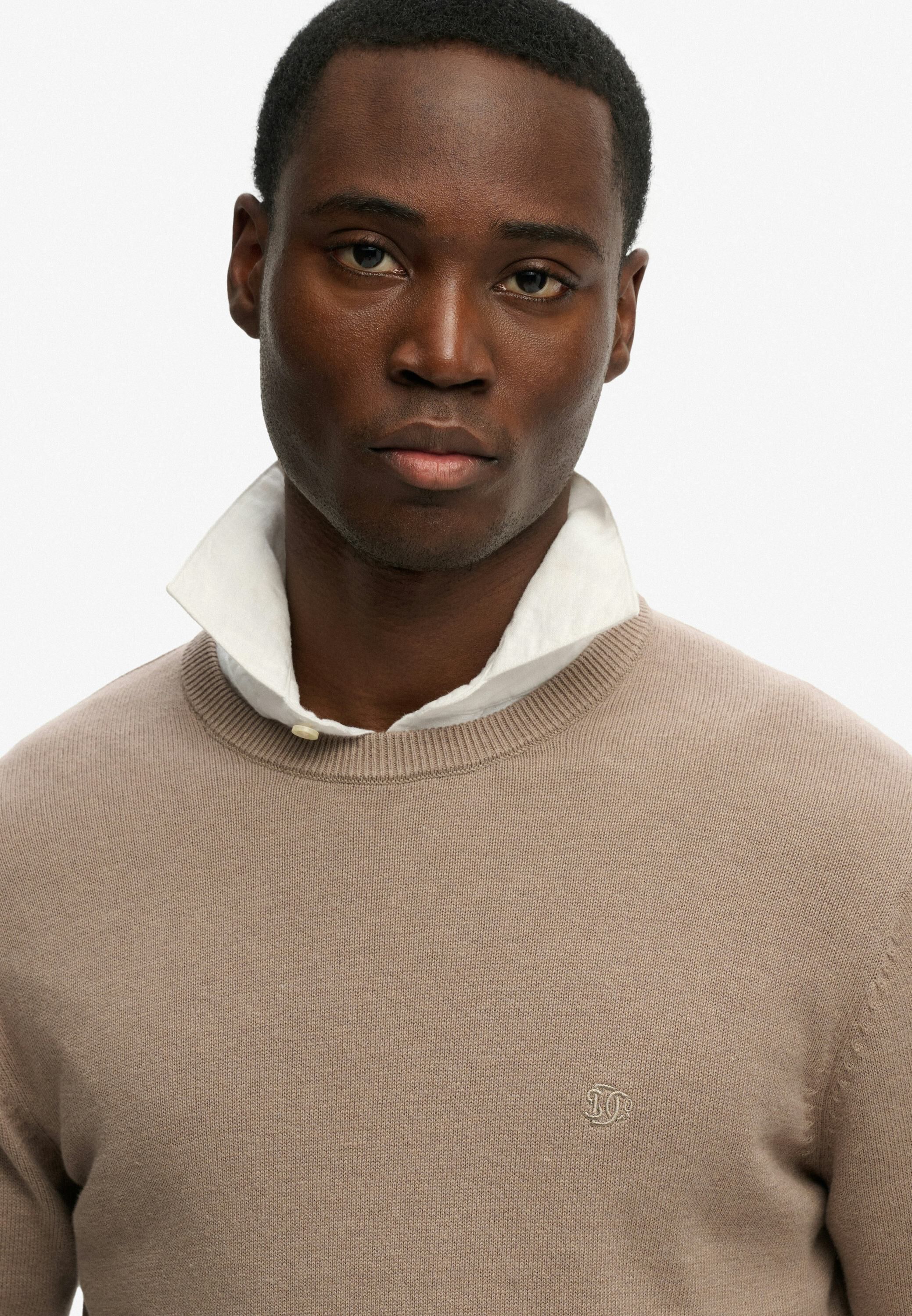 ESSENTIALS COTTON JUMPER