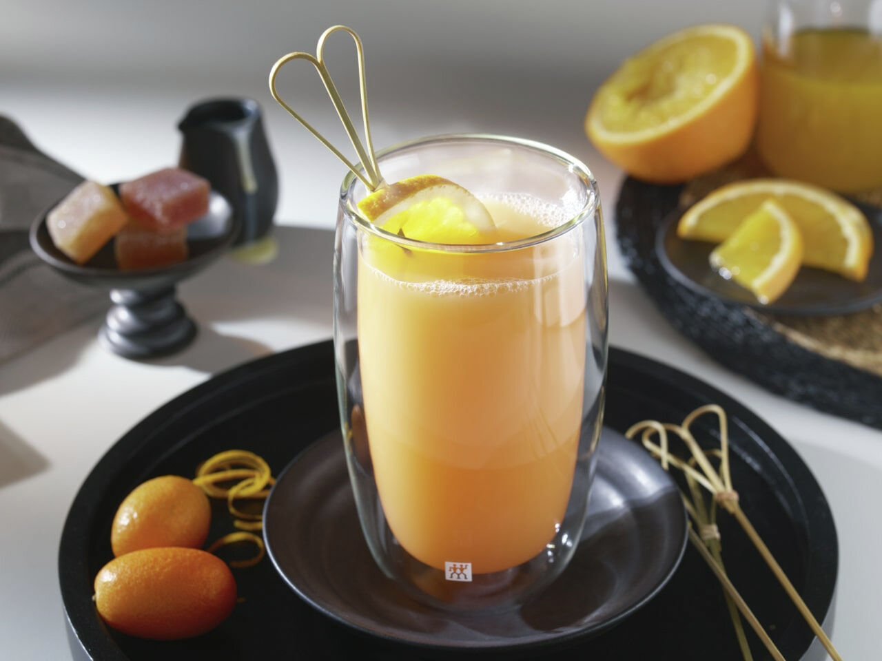 Sorrento Latteglas s&aelig;t, 2 stk