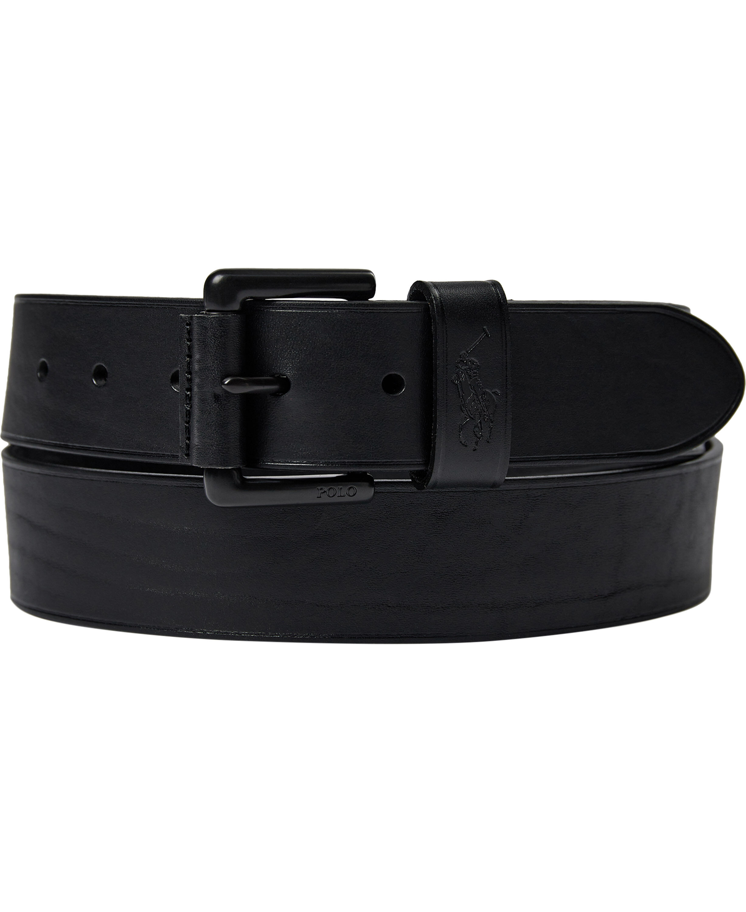Signature Pony Leather Belt