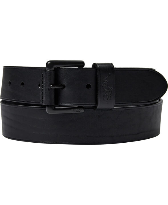 Signature Pony Leather Belt
