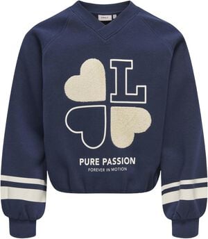 KOGCOLETTA L/S V-NECK PRINT SWT