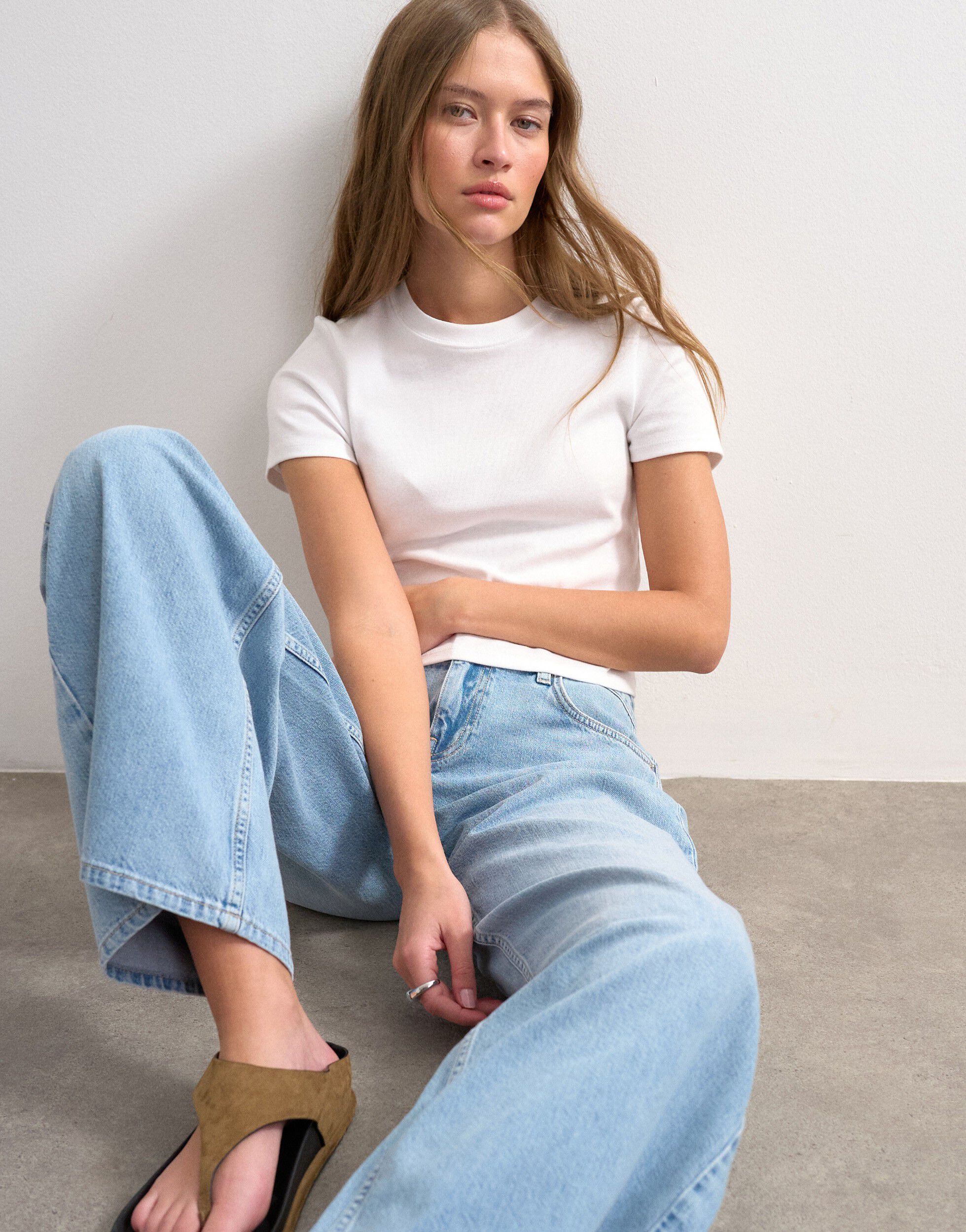 TSANNA LR PUDDLE JEANS LB DNM