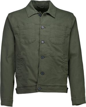 Twill overshirt