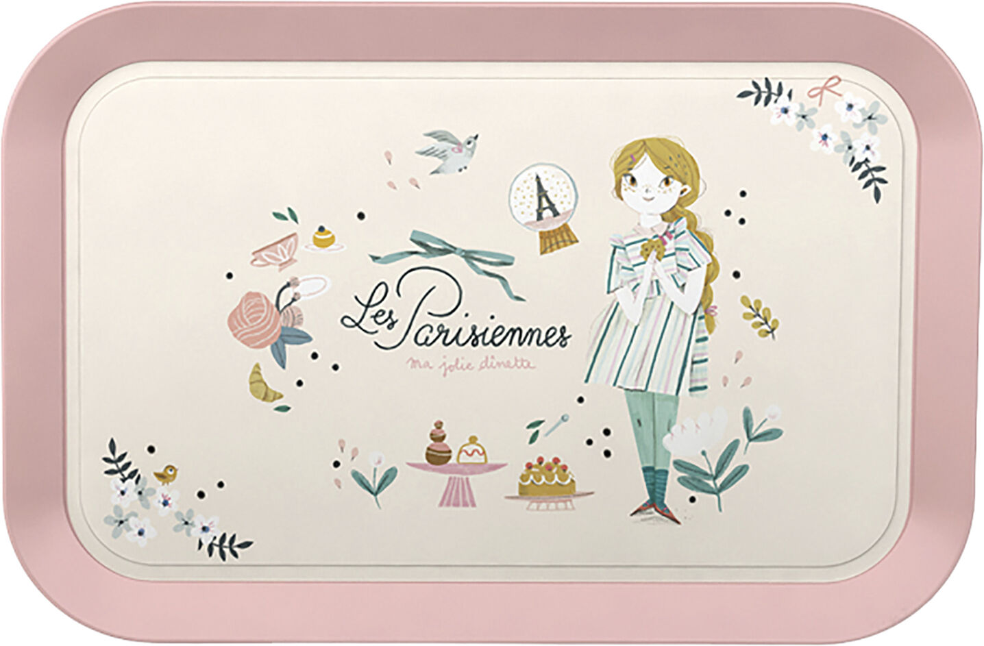 Moulin Roty - Tes&aelig;t i kuffert 14 dele - Les Parisiennes