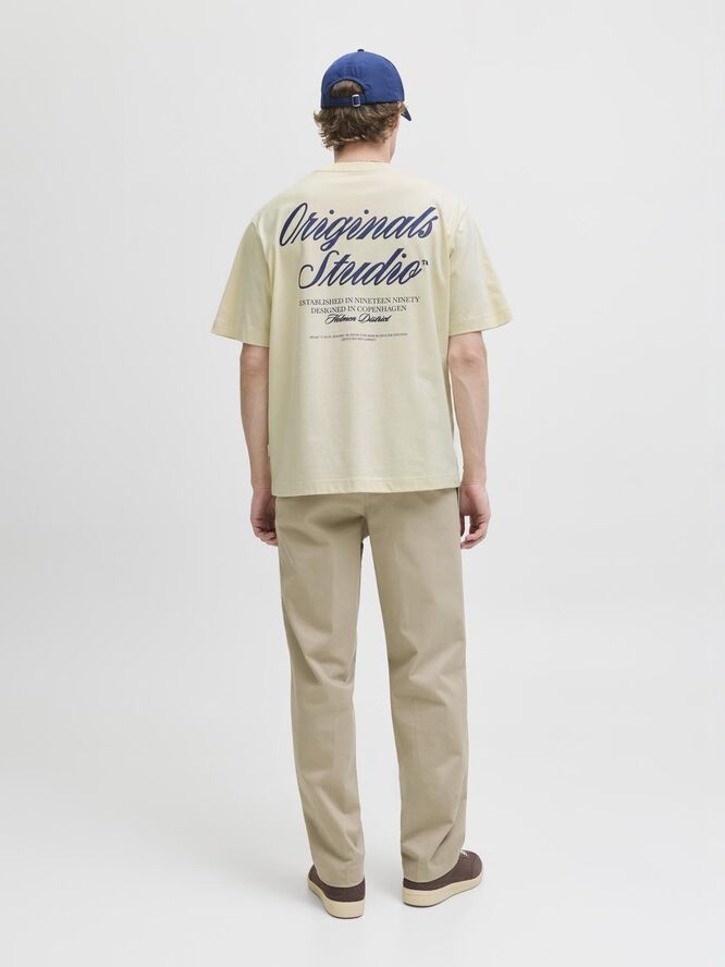 JORNORREBRO TYPO TEE SS CREW NECK N