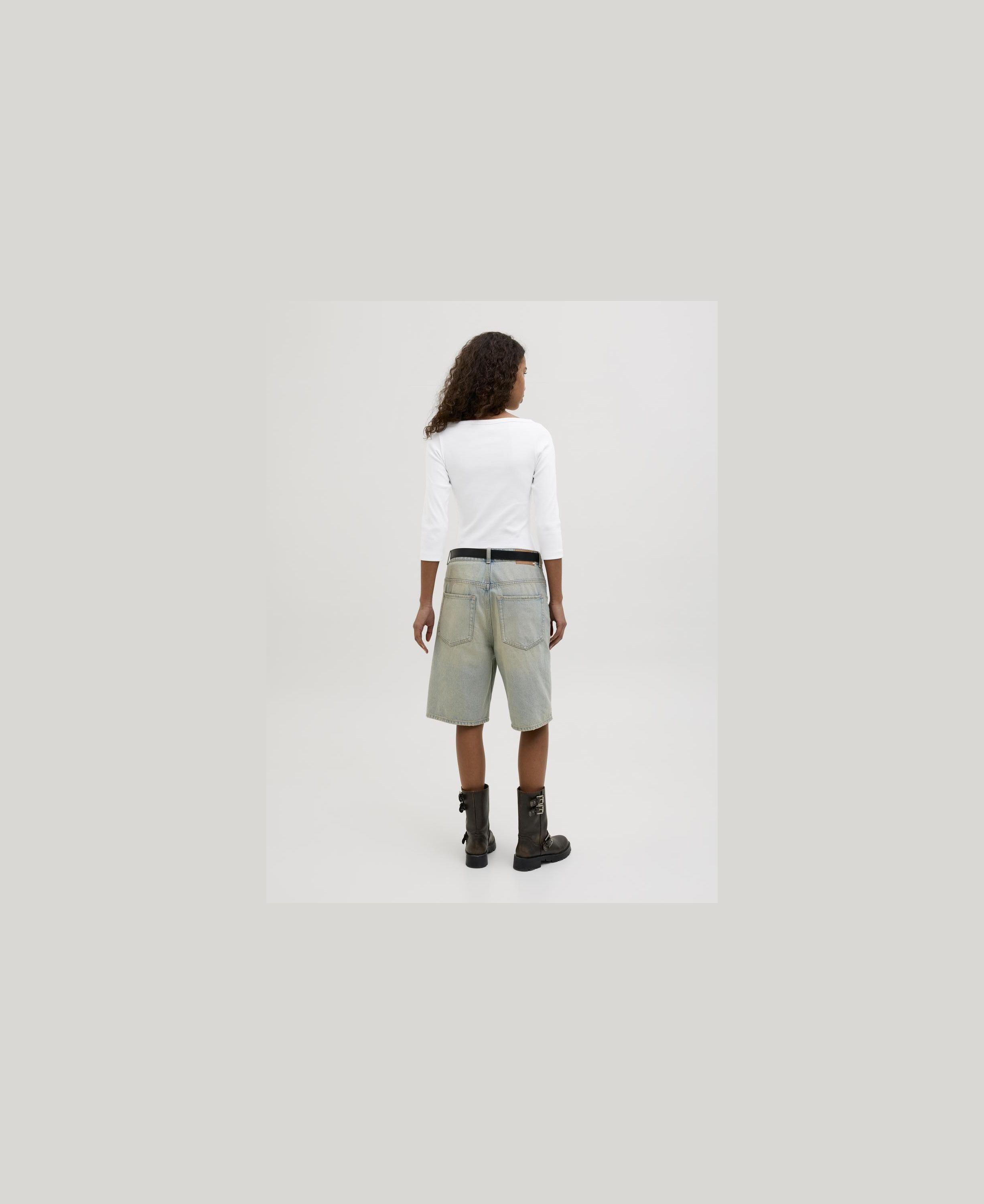 JXFIFI STR 3/4 BOATNECK TOP JRS NOO