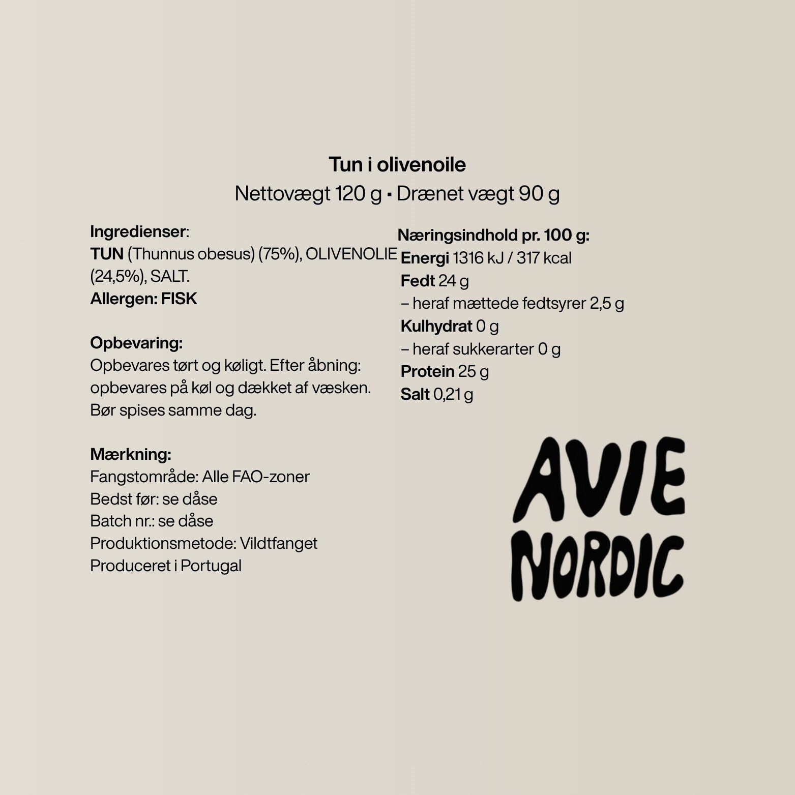 Tunfileter i olivenolie
