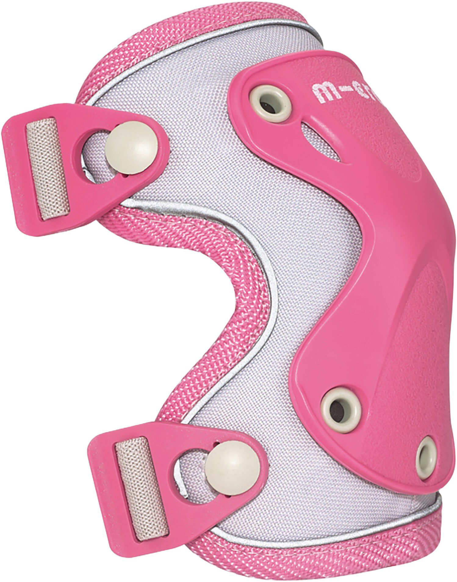 Micro - Kn&aelig;- og Albuebeskyttere - Reflective Pink M
