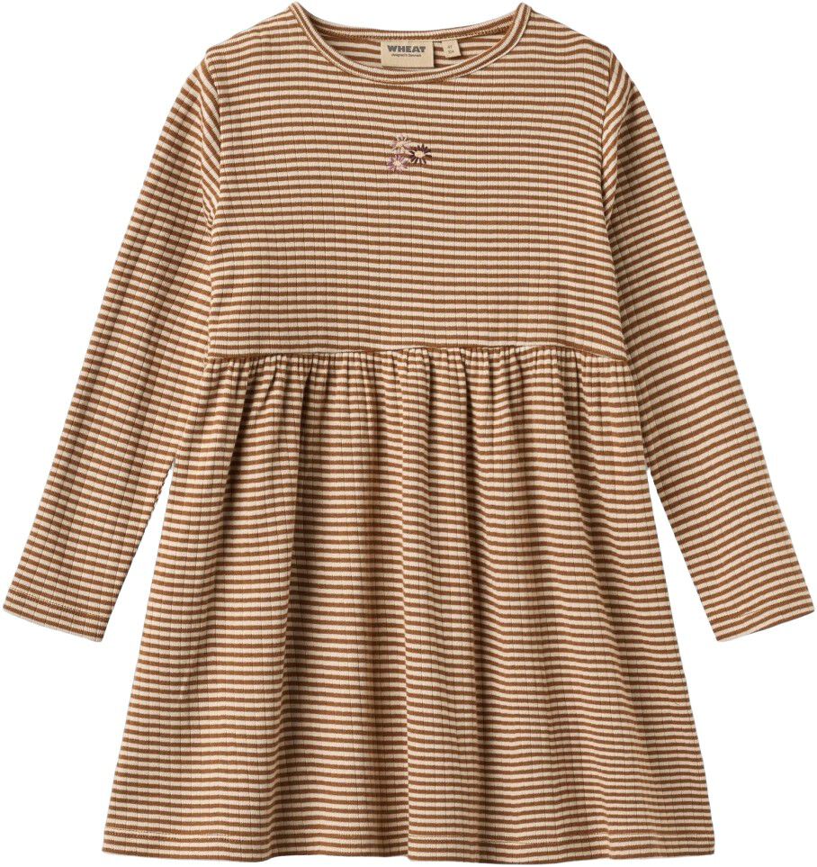 Jersey Dress L/S embroidery Sessa