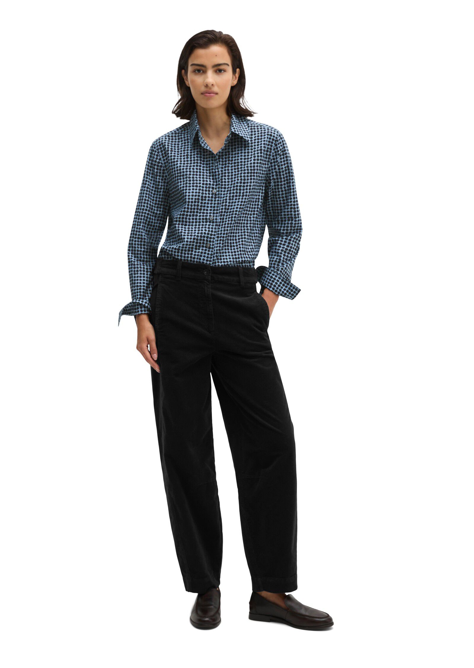 Woven Blouses Longsleeve