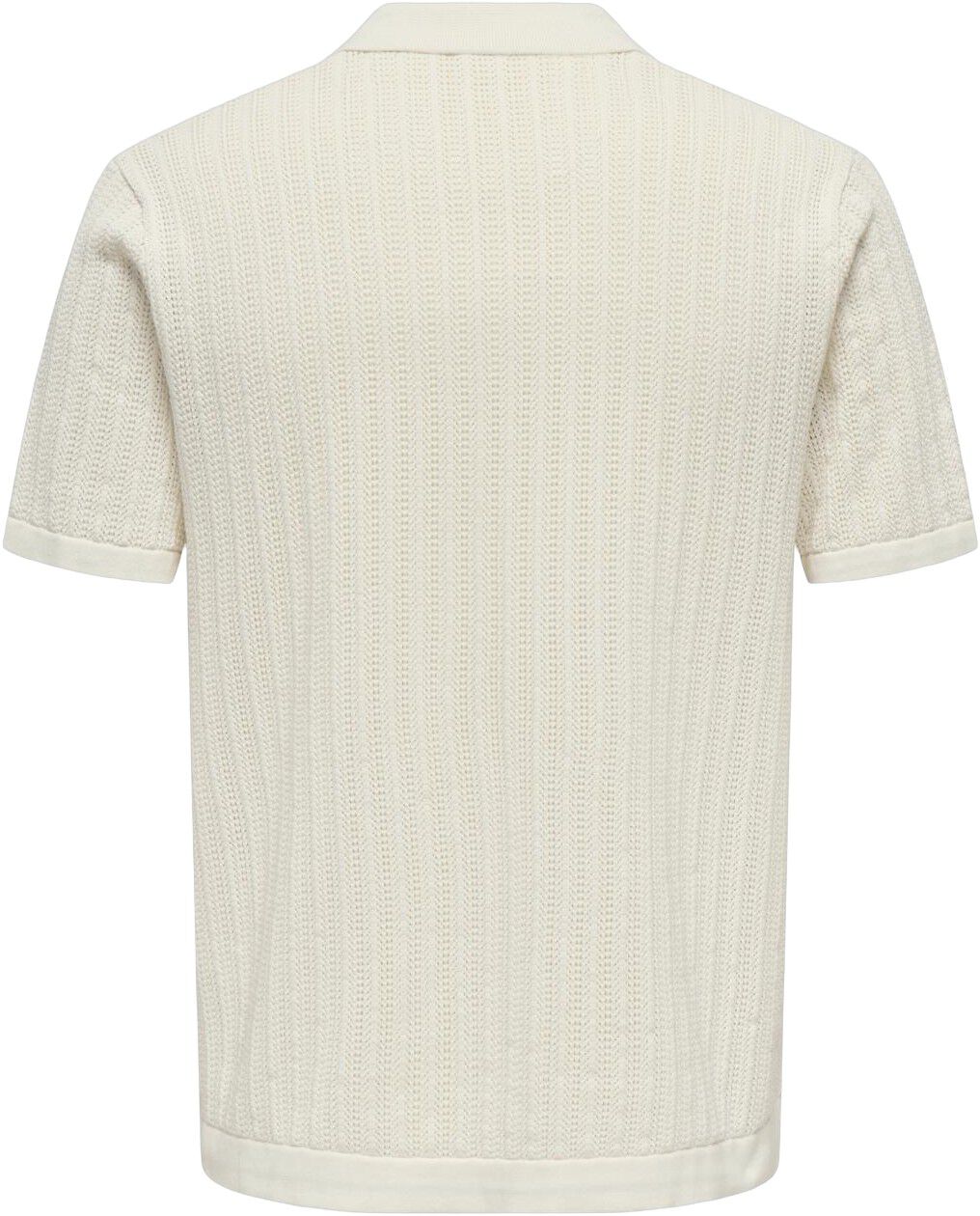 ONSMOON REG 12 SS POLO KNIT