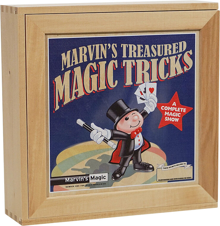 Marvins Magic - Marvins tryllesæt i trææske