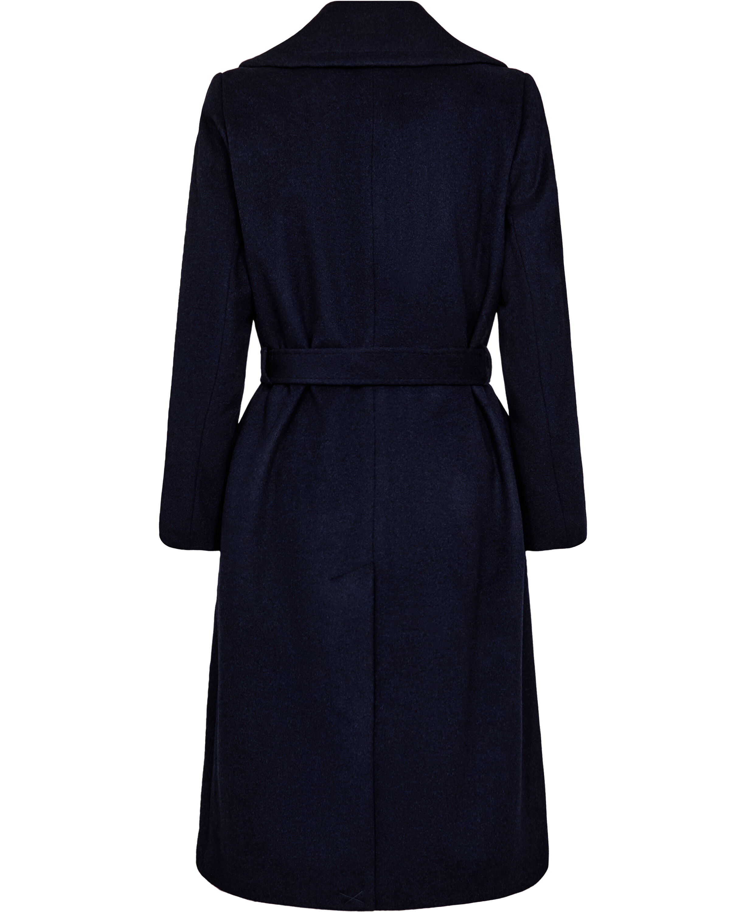 Cashmere Coat W - Clareta Belt Midi