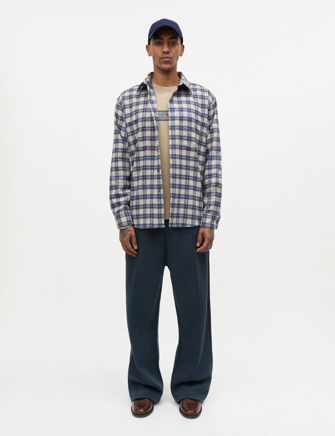 Italian Wool Marcel Loto Shirt