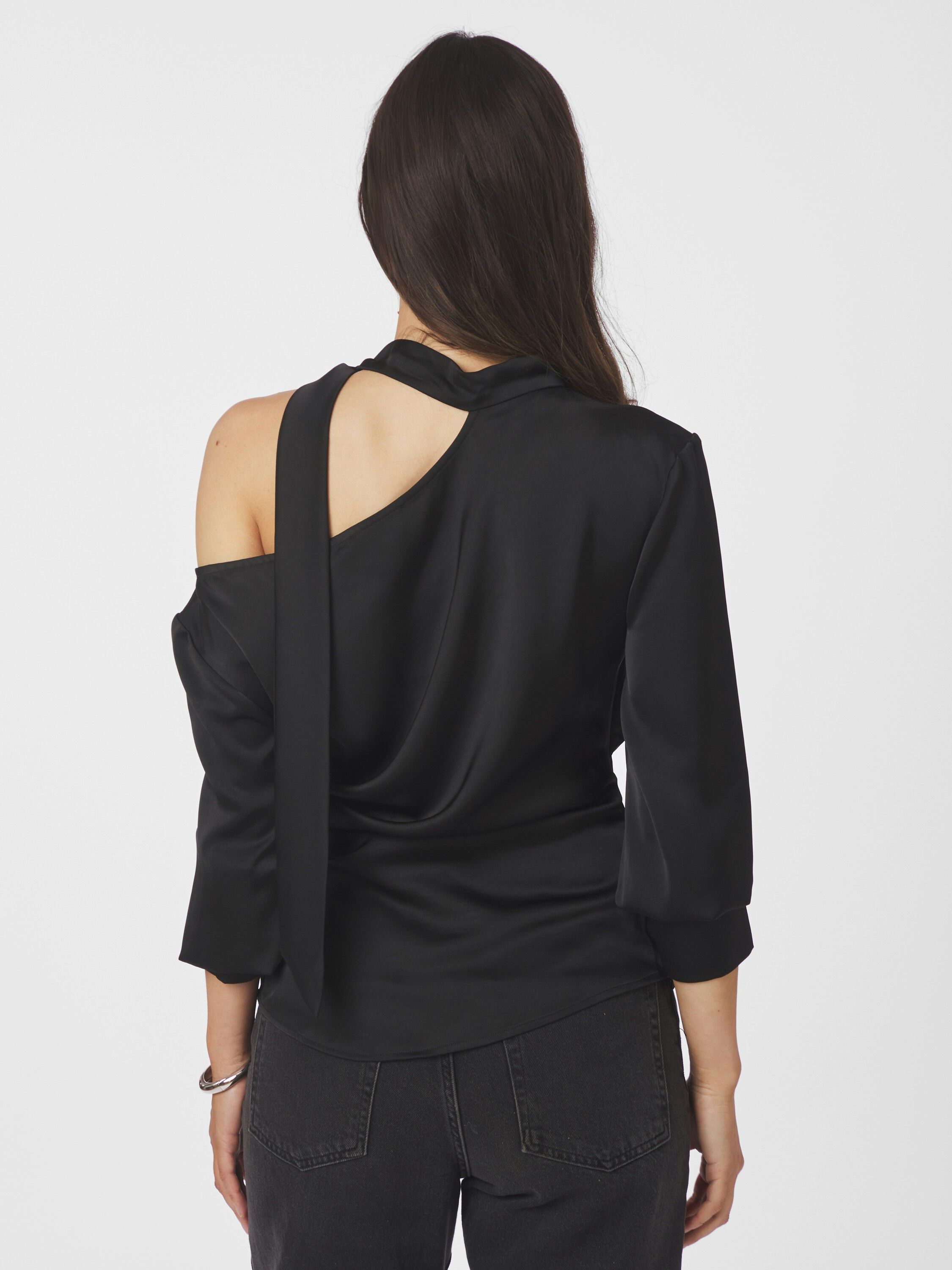 Shirli Heavy Sateen Blouse