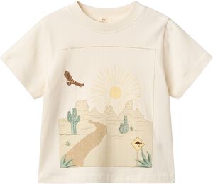BOYS SS TEE W. LANDSCAPE PRINT