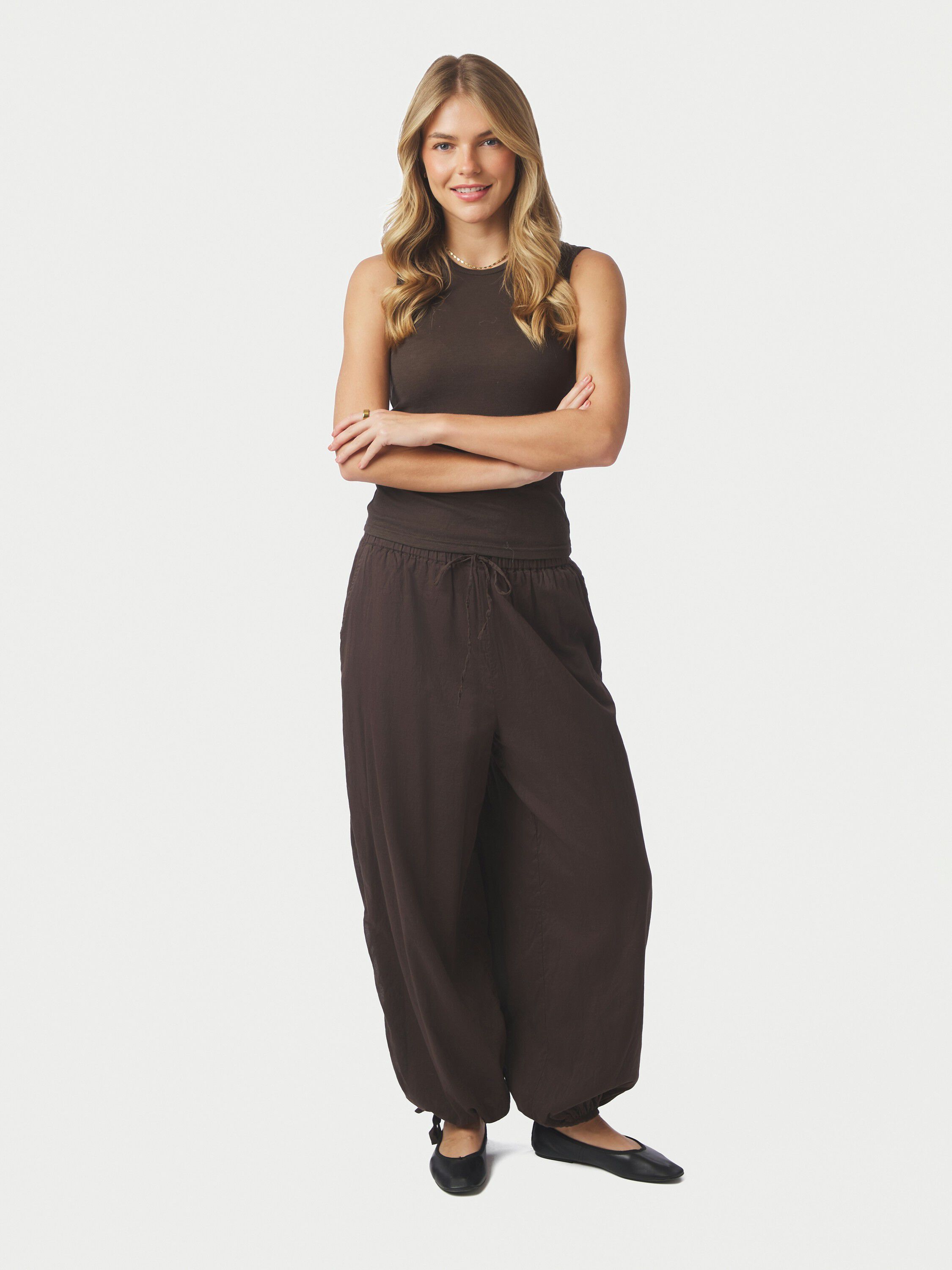 Elyse S Voile Balloon Pants