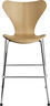 Series 7 Junior - Oak / Chromed base