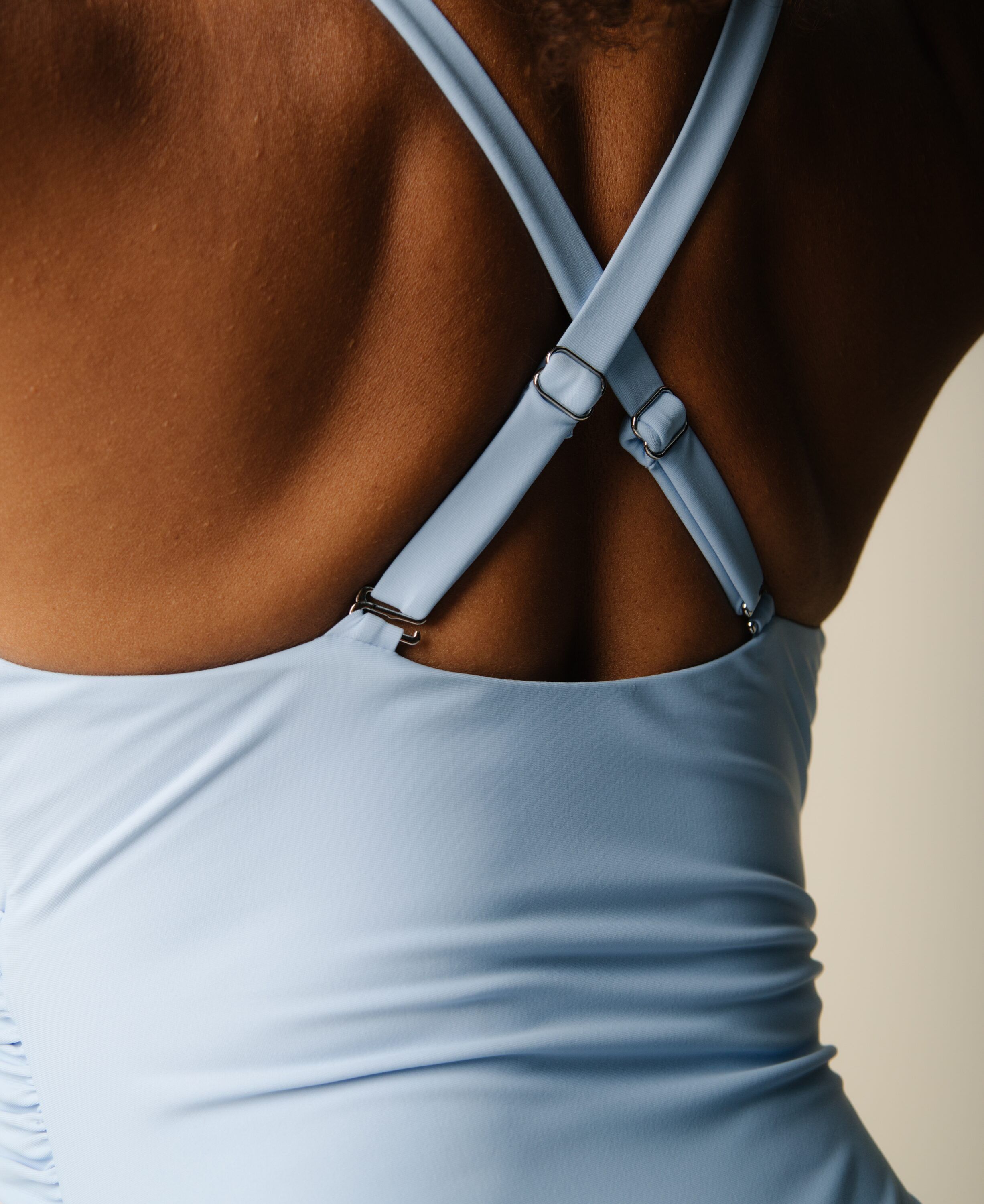 Medewi draperet badedragt - Clear