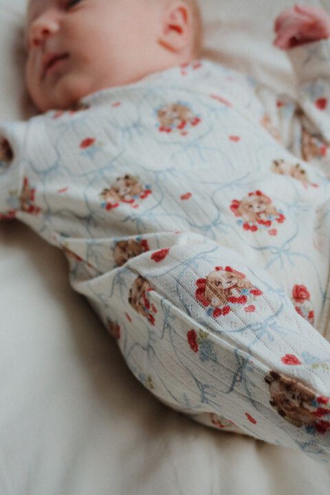 MINNIE NEWBORN ONESIE GOTS