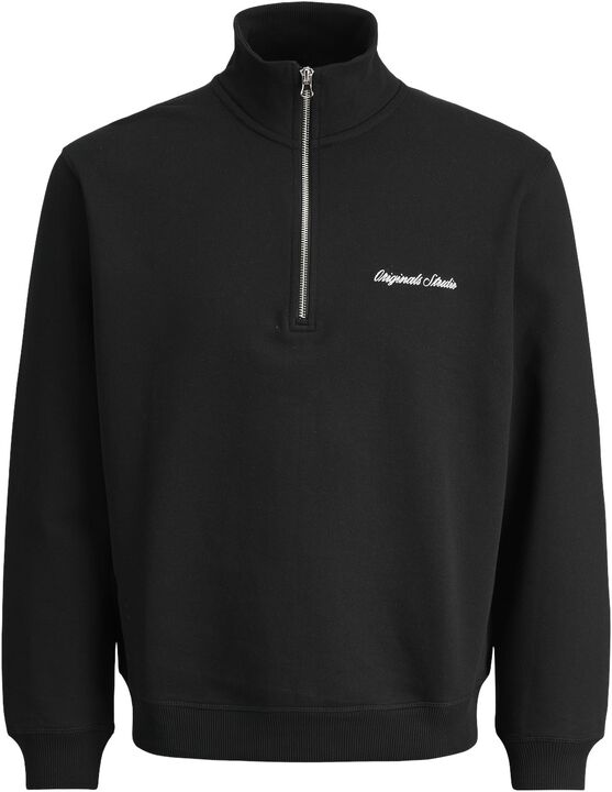 JORNORREBRO EMB SWEAT HIGH NECK JNR