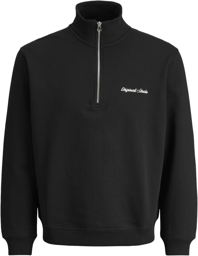 JORNORREBRO EMB SWEAT HIGH NECK JNR