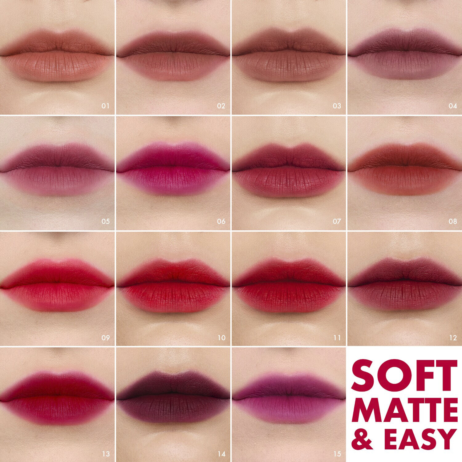 Soft Matte & Easy - L&aelig;bestift Mat bl&oslash;d