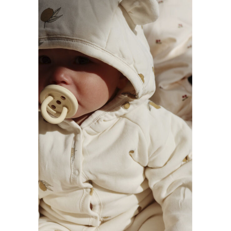 NEW BORN ONESIE WITH HOOD