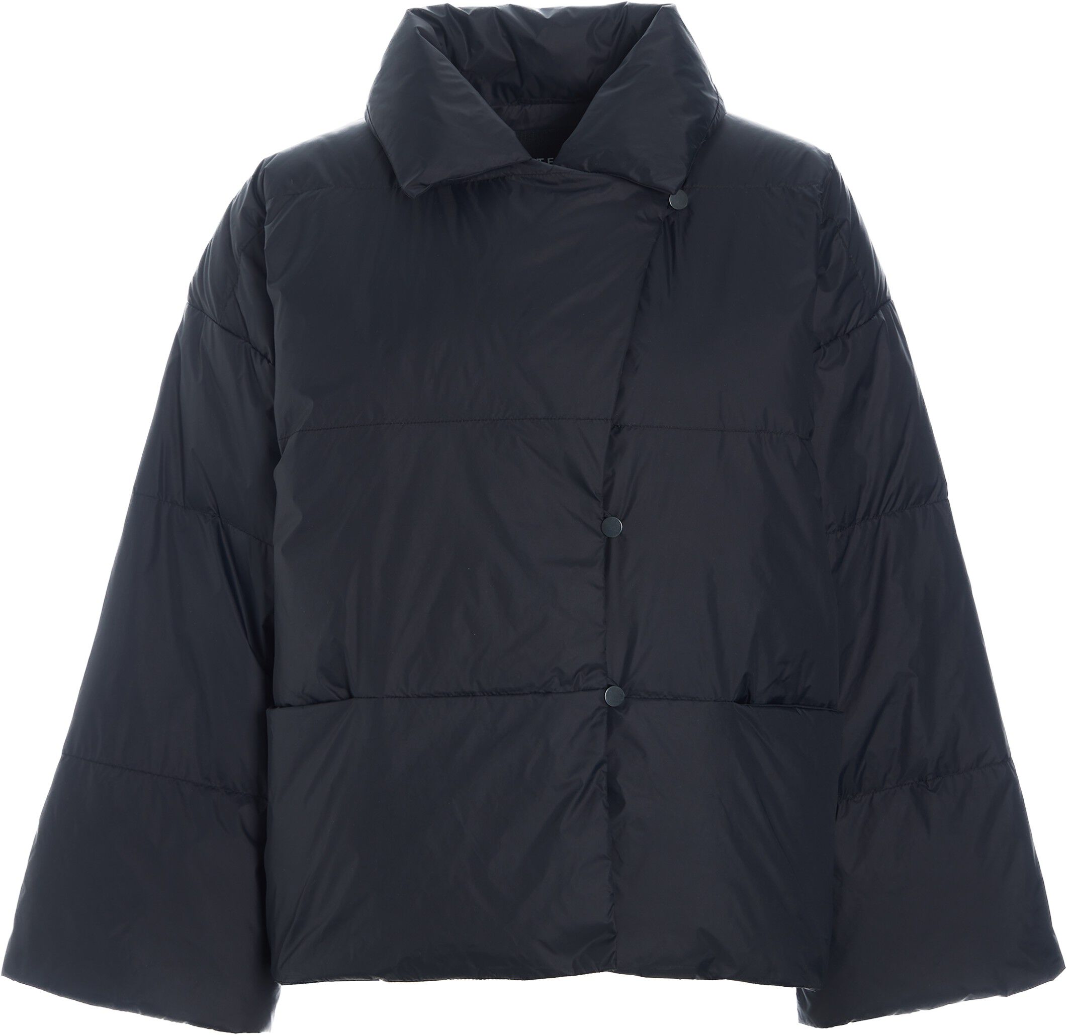 Feather down jakke med revers