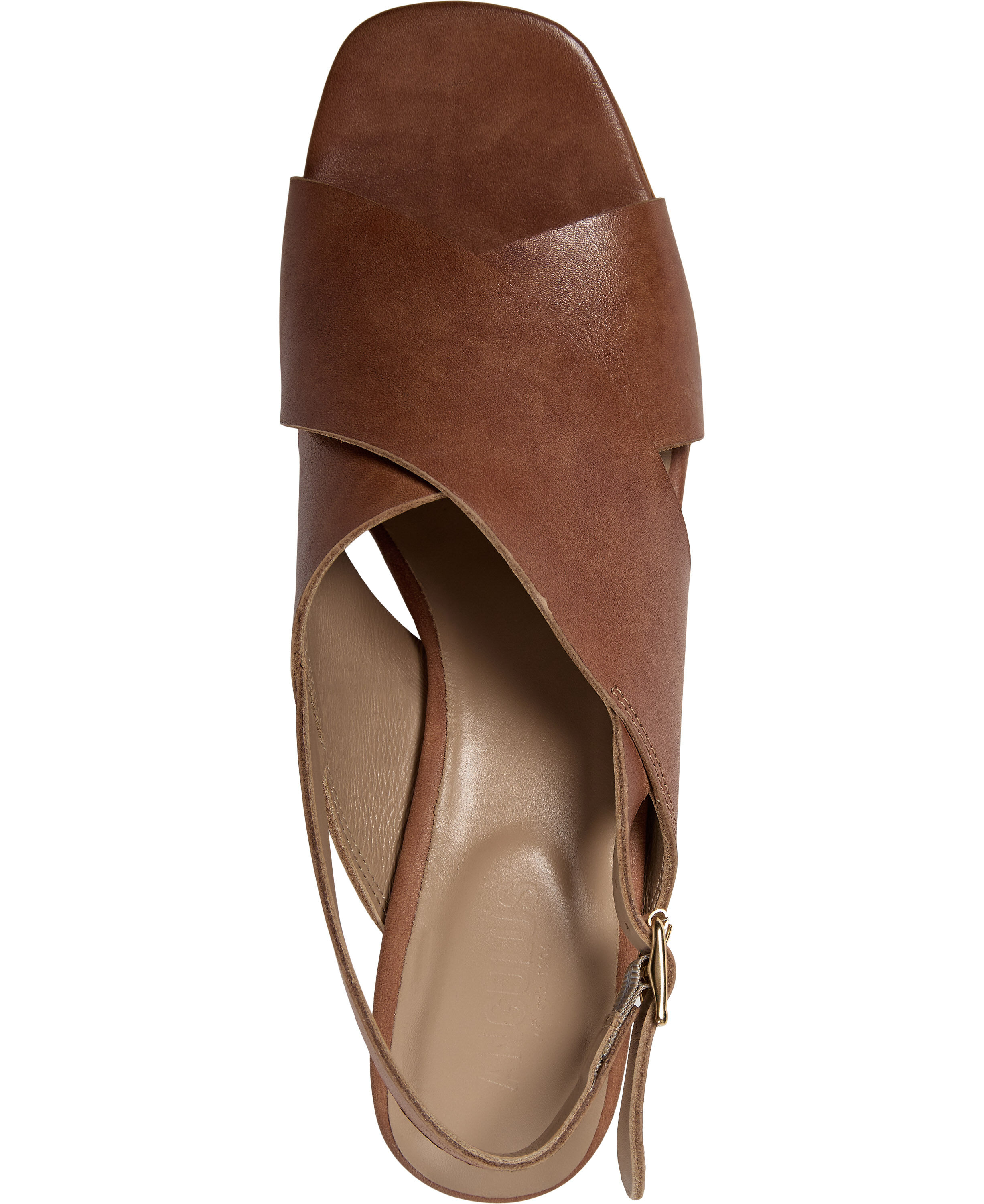 Sandal med blokh&aelig;l