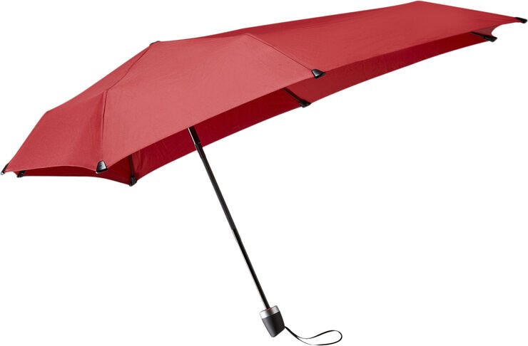 Senz Mini foldable storm umbrella passion red