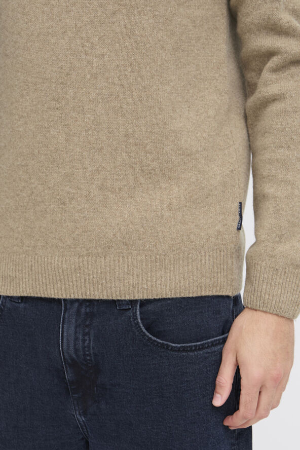 CFKARL halfzip lambswool knit