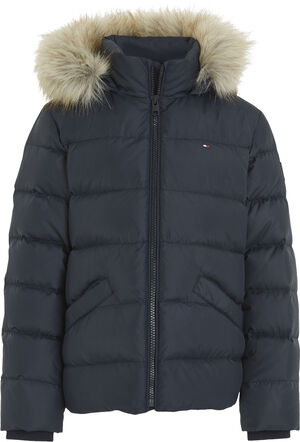 ESSENTIAL DOWN FUR HOOD JACKET