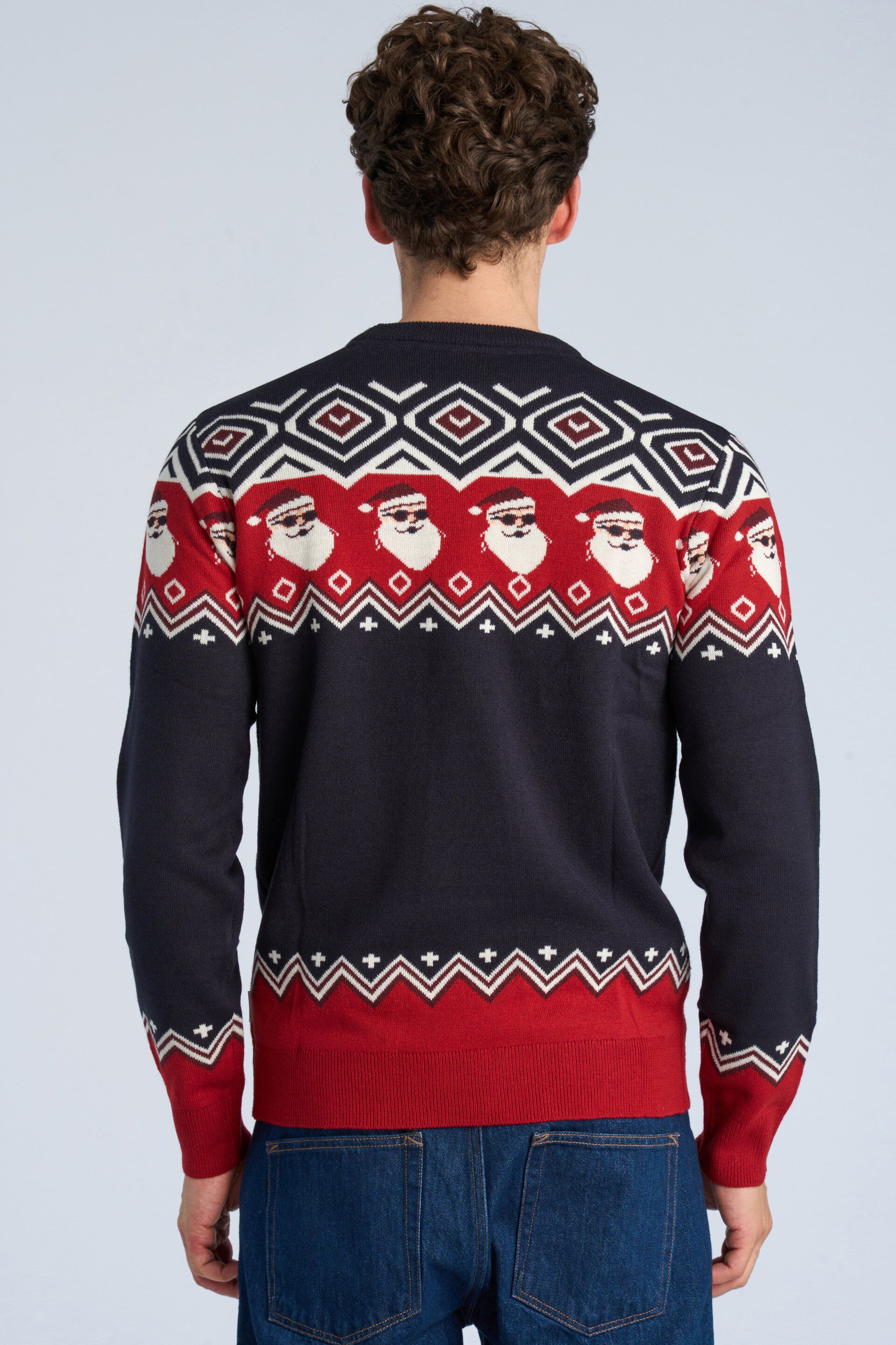 Christmas jacquard sweater