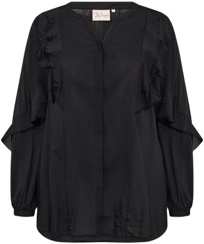 Curvy WA-NOMA 4 Skjorte Sort