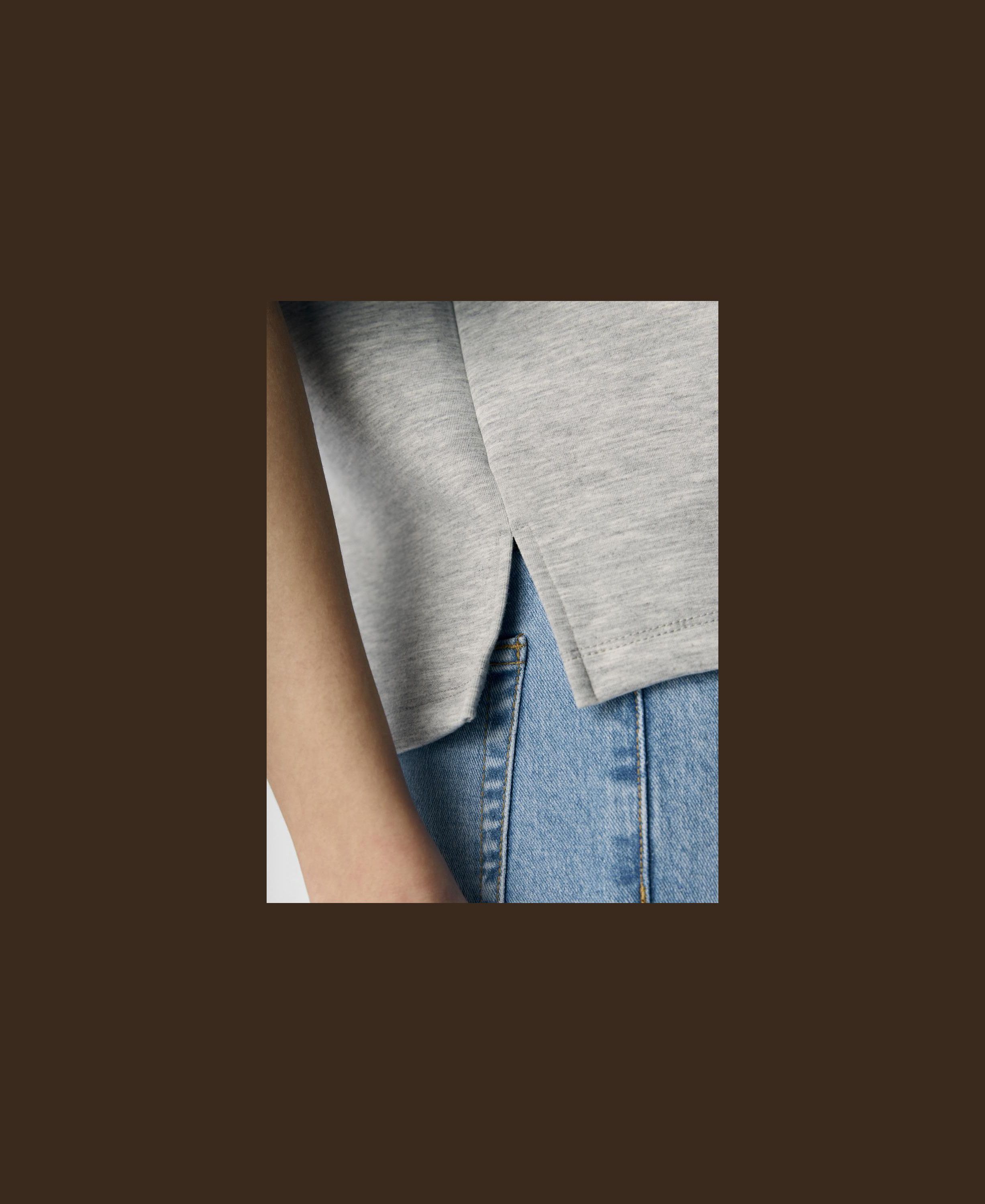 OBJANDREA RE 2/4 T-SHIRT NOOS