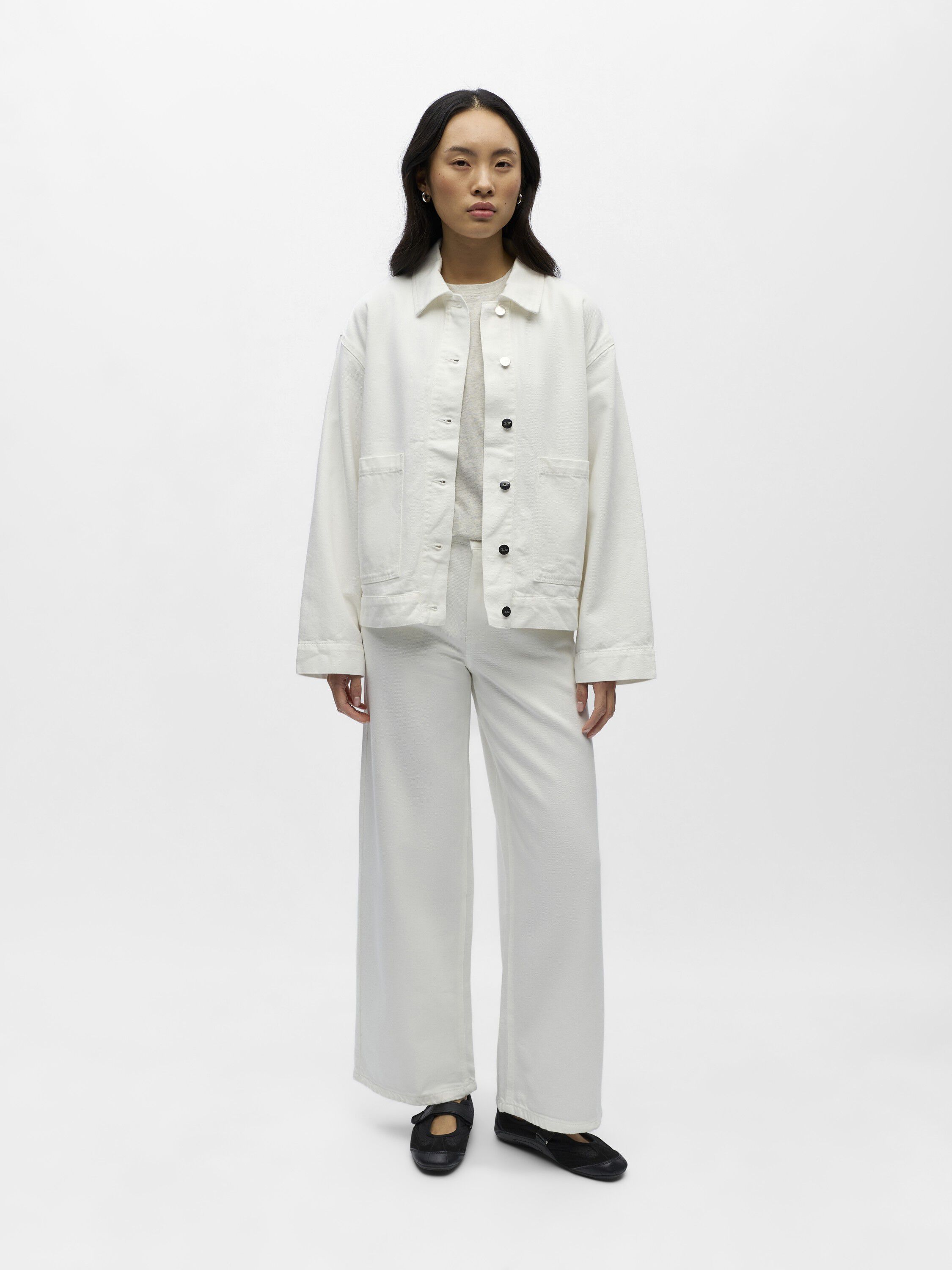 OBJROSIE RE L/S OVERSHIRT NOOS