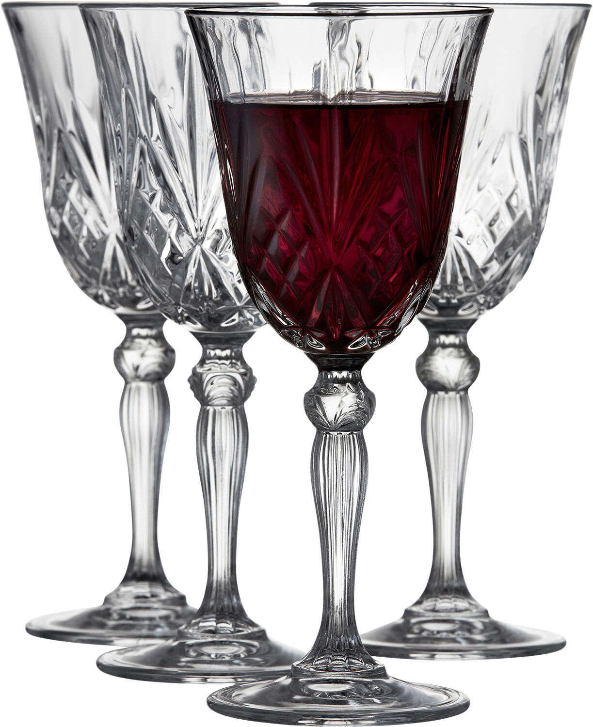 R&oslash;dvin 4 stk. Lyngby Melodia