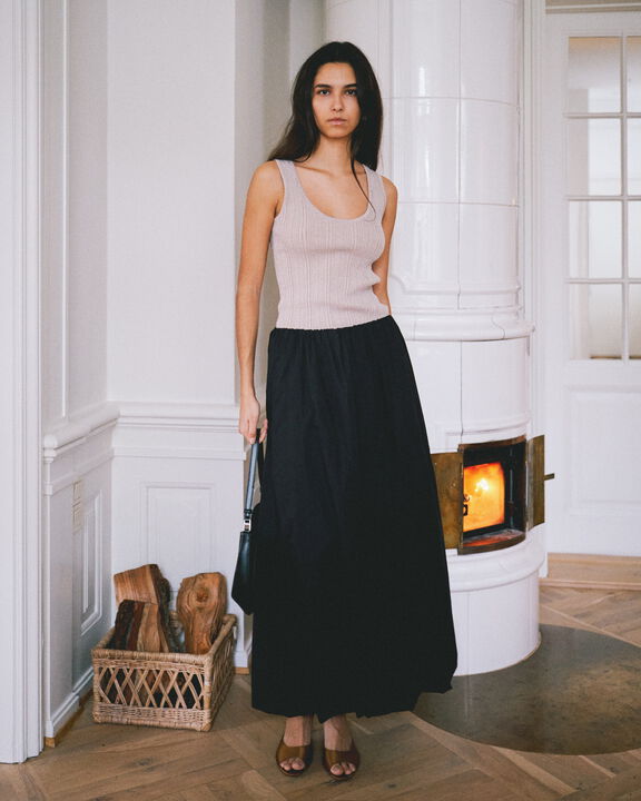 Ober Long Balloon Skirt