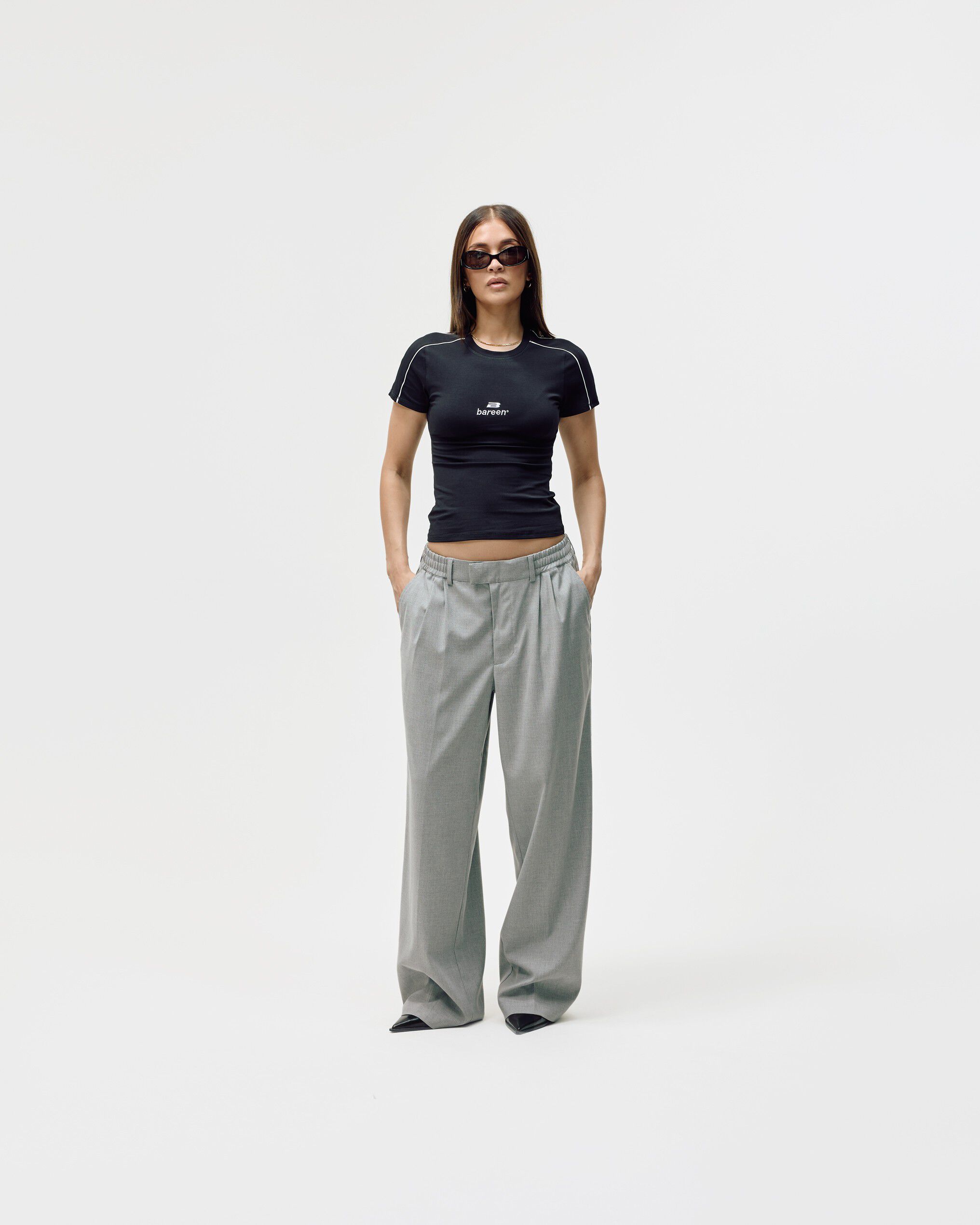 AW26 LOGO WOMEN'S STRETCH T-SHIRT