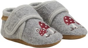 Wool Slippers w. Embroidery