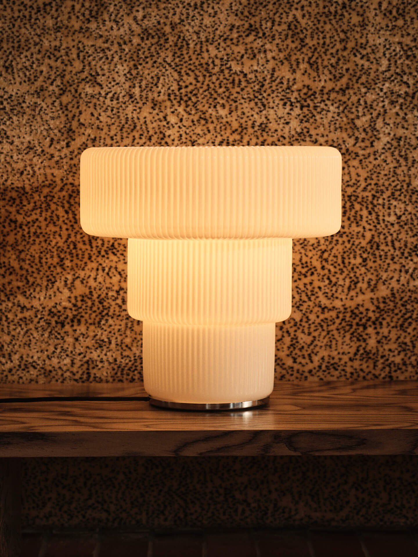 Ripple Table Lamp - White