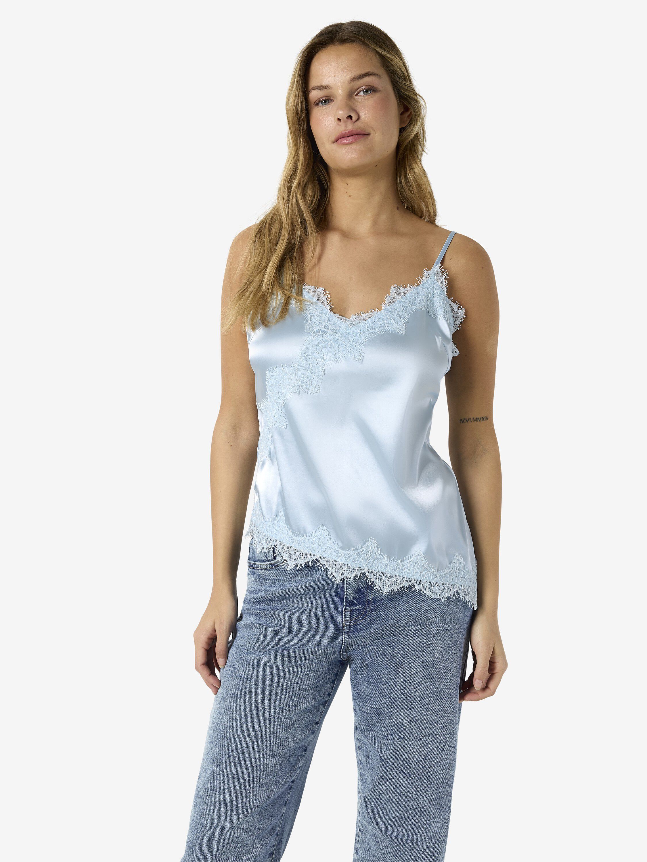 NMSOFIE S/L SATIN TOP /TNT8
